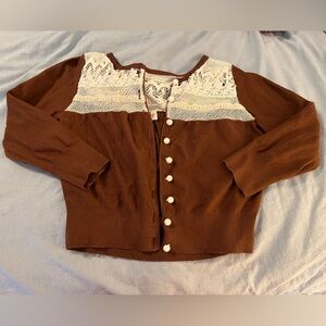 Brown Cardigan